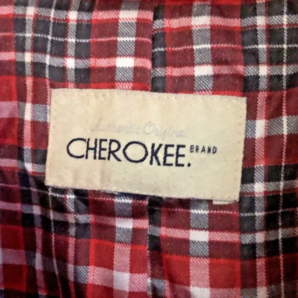 Cherokee Coquette Car Coat Womens Sz M VTG Red Fitted Babydoll Retro Rockabilly